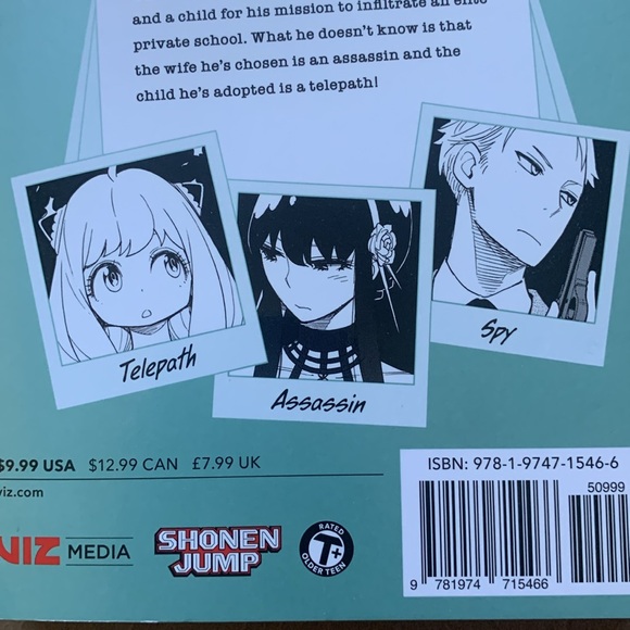 SPY X FAMILY manga, chapter 1 - Picture 3 of 7